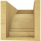 Ekena Millwork 7"W x 14"D x 7"H Wide Pescadero Rough Cedar Woodgrain TimberThane Corbel, Primed Tan CORUR07X14X07PECRCPR - alternate 6